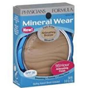 NEW Physicians Formula Mineral Wear Airbrushing Bronzer, Light Bronzer 7857